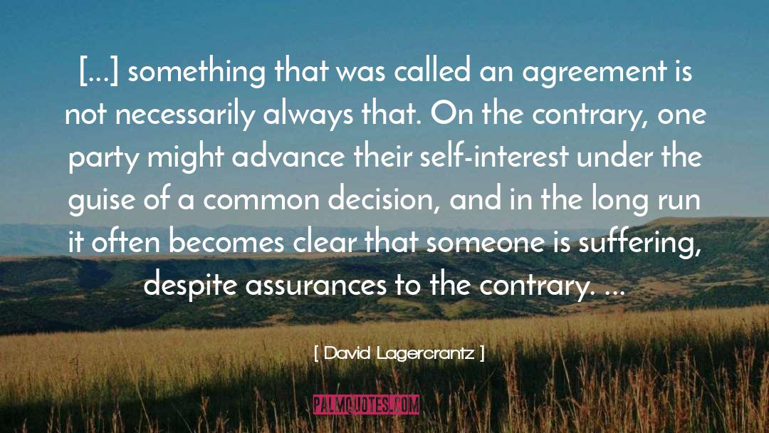 Guise quotes by David Lagercrantz