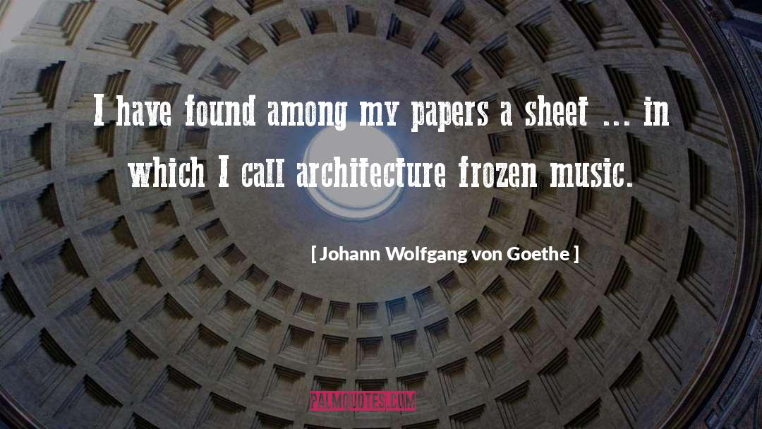 Guitar Music quotes by Johann Wolfgang Von Goethe