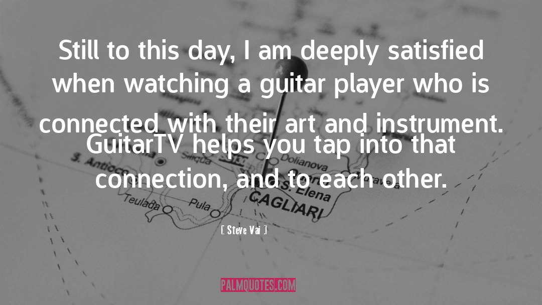Guitar Player quotes by Steve Vai
