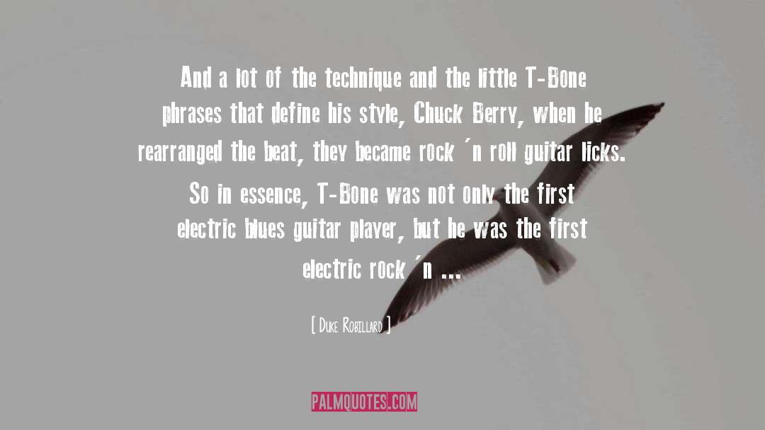 Guitar Player quotes by Duke Robillard