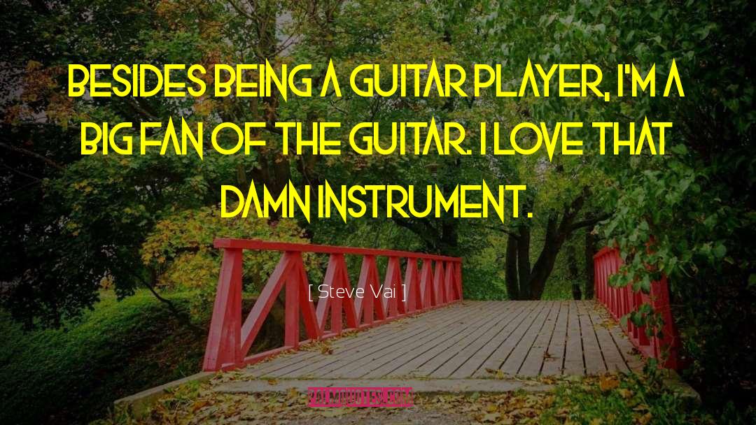 Guitar Player quotes by Steve Vai