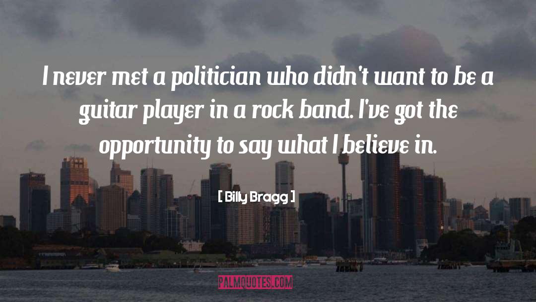 Guitar Player quotes by Billy Bragg