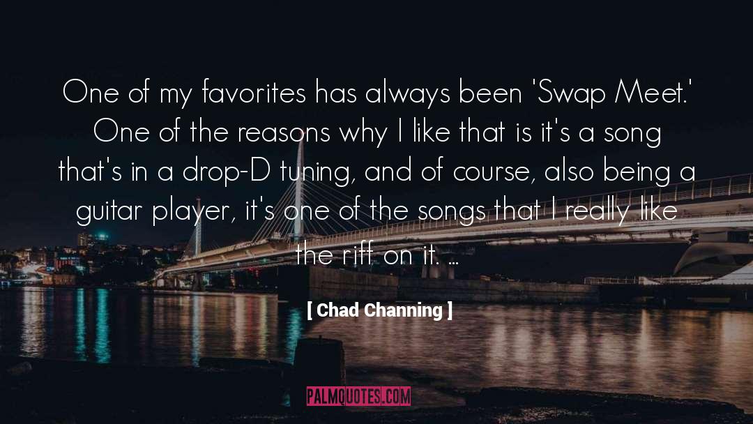 Guitar Player quotes by Chad Channing