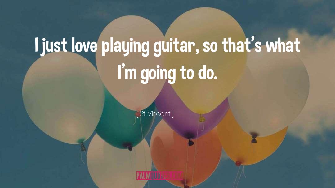 Guitar Playing quotes by St. Vincent