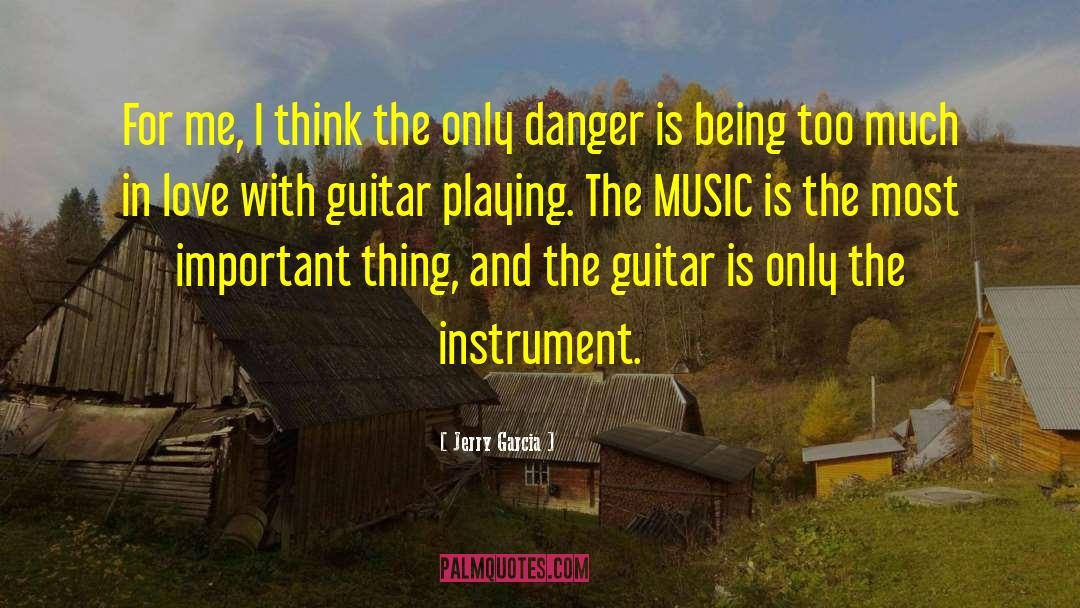 Guitar Playing quotes by Jerry Garcia