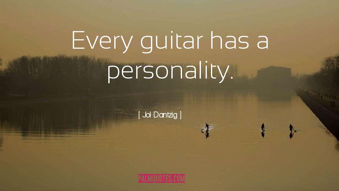 Guitar quotes by Jol Dantzig