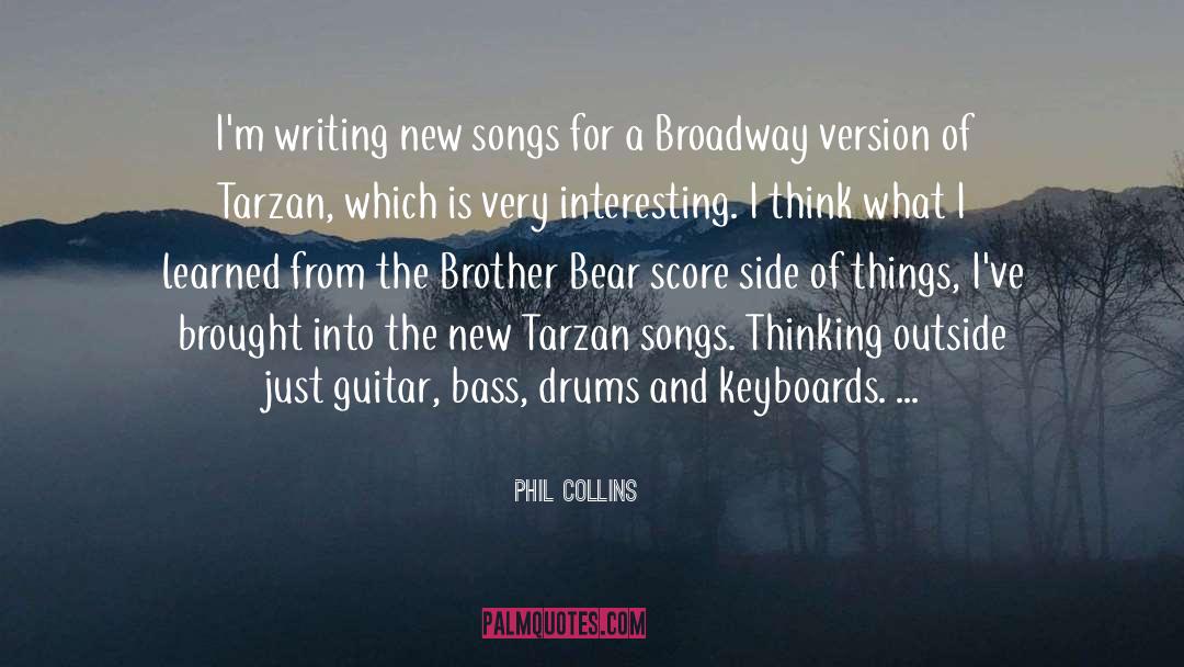 Guitar quotes by Phil Collins