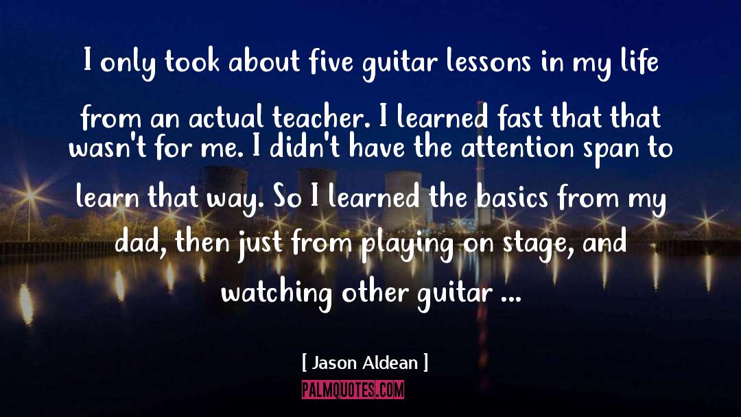 Guitar Strings quotes by Jason Aldean