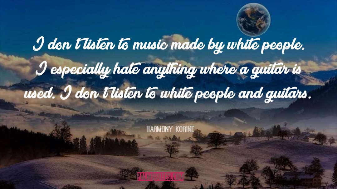 Guitar Strings quotes by Harmony Korine