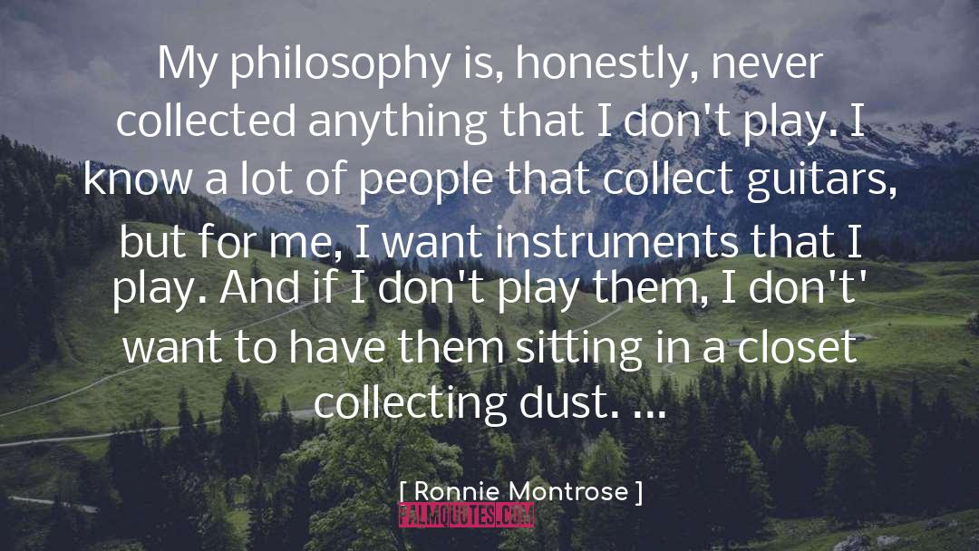 Guitars quotes by Ronnie Montrose