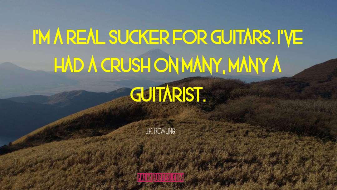 Guitars quotes by J.K. Rowling