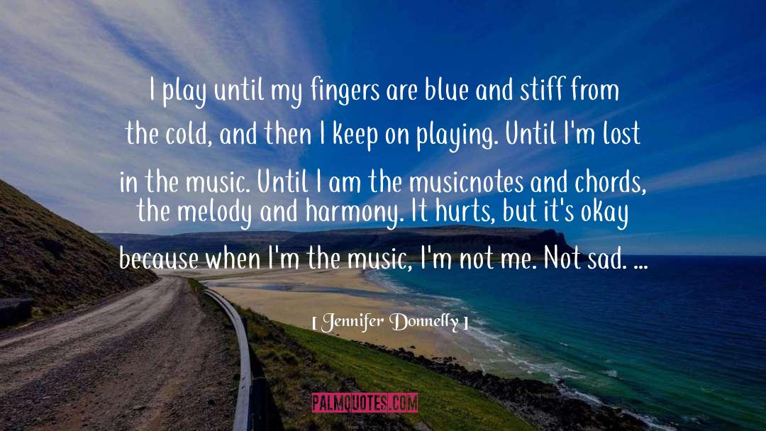 Guitars quotes by Jennifer Donnelly
