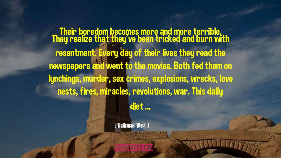 Gulf War quotes by Nathanael West
