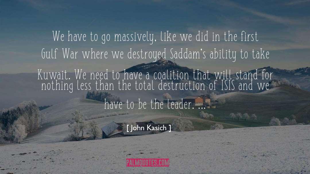 Gulf War quotes by John Kasich