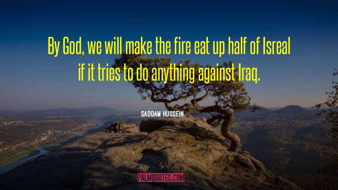 Gulf War quotes by Saddam Hussein