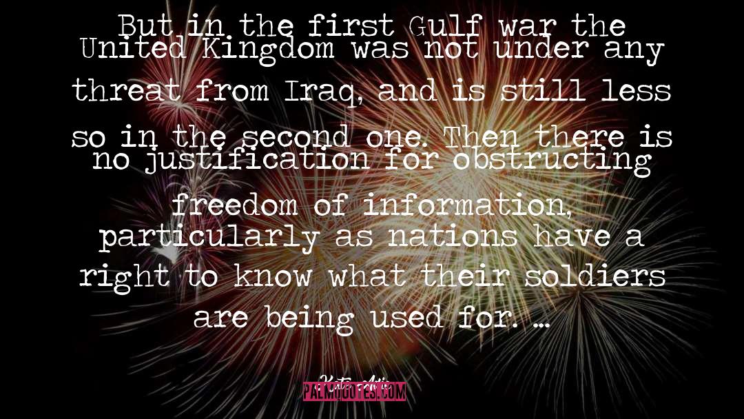 Gulf War quotes by Kate Adie