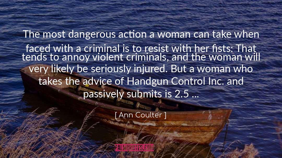 Gun Control quotes by Ann Coulter