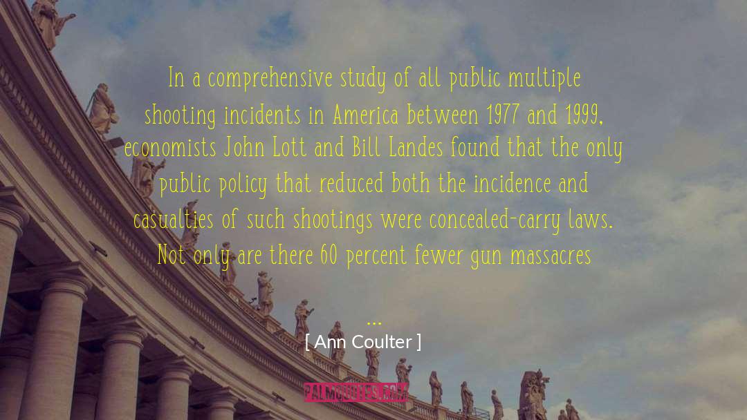 Gun Law quotes by Ann Coulter