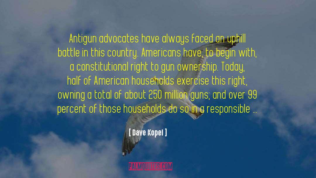 Gun Ownership quotes by Dave Kopel