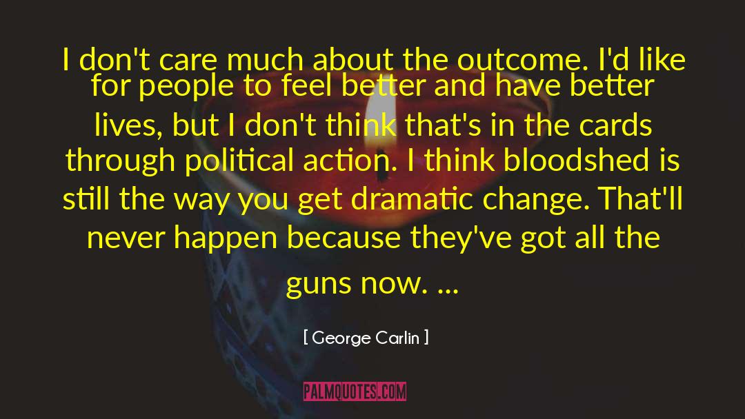 Gun Policy quotes by George Carlin