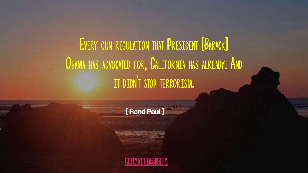 Gun Regulation quotes by Rand Paul