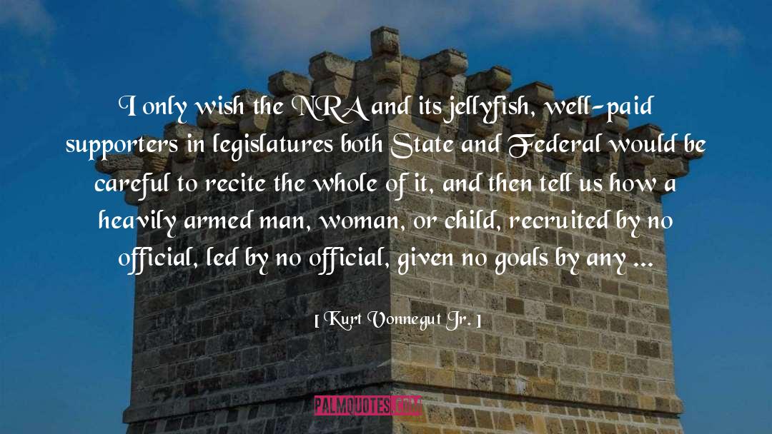 Gun Regulations quotes by Kurt Vonnegut Jr.