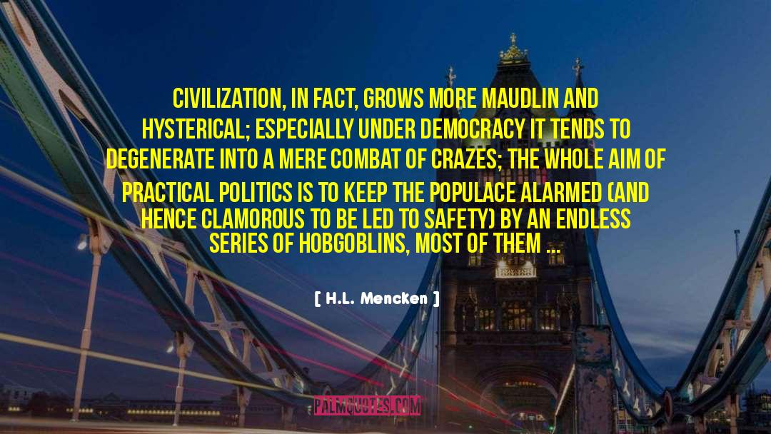 Gun Safety quotes by H.L. Mencken