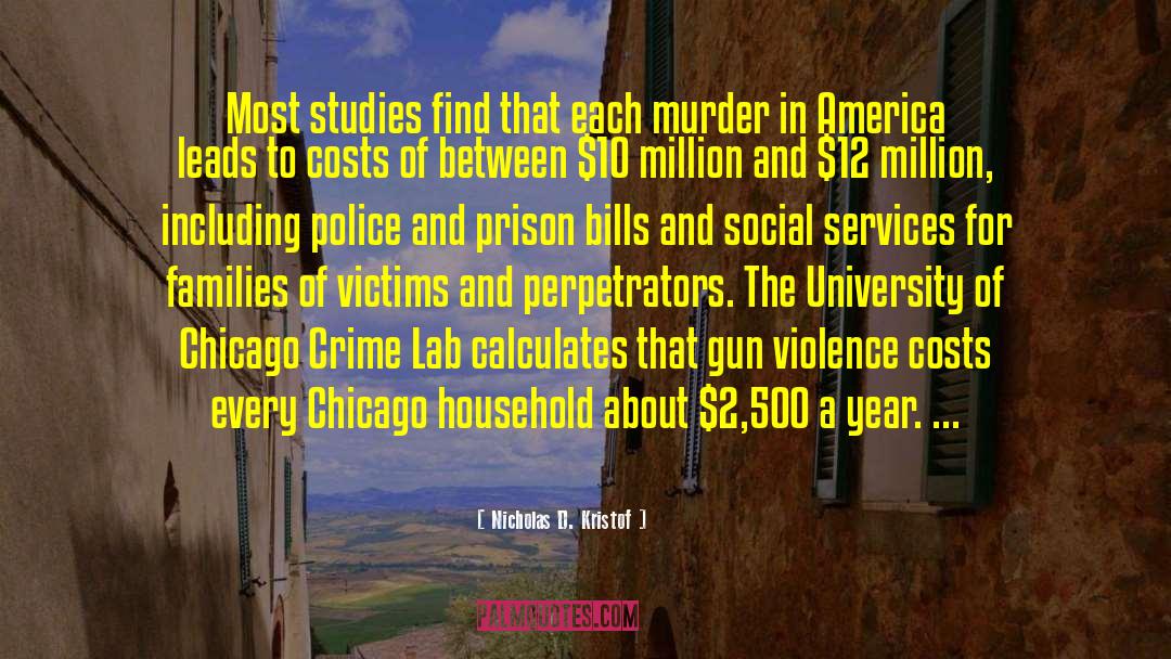 Gun Violence quotes by Nicholas D. Kristof
