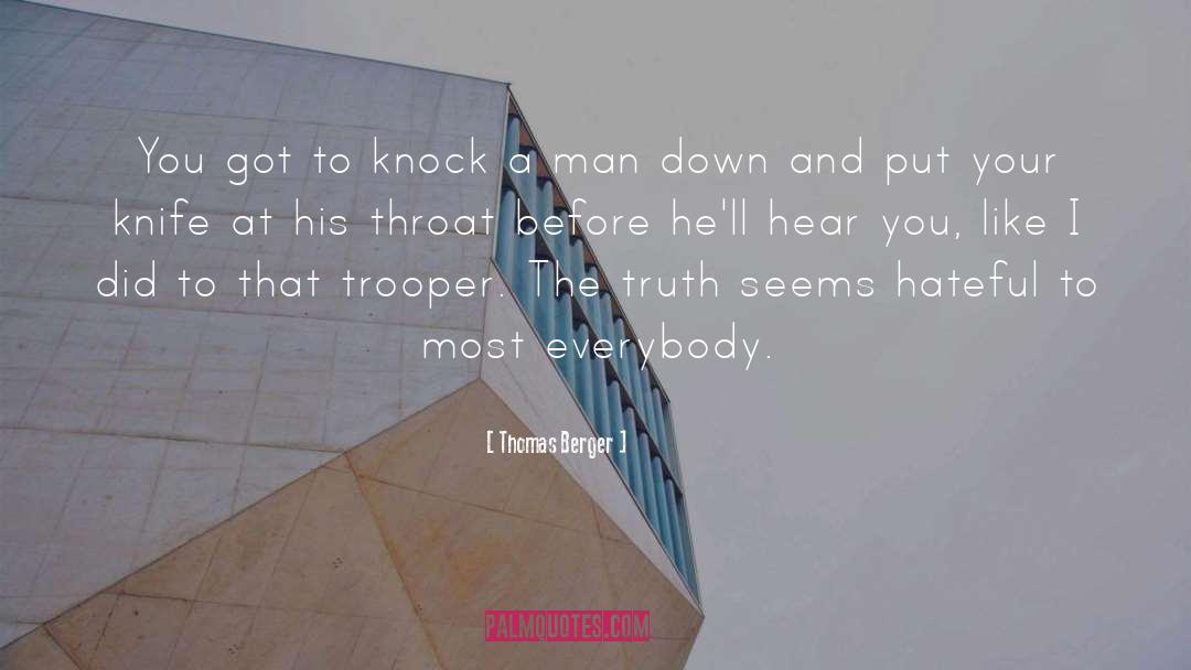 Gunky Throat quotes by Thomas Berger