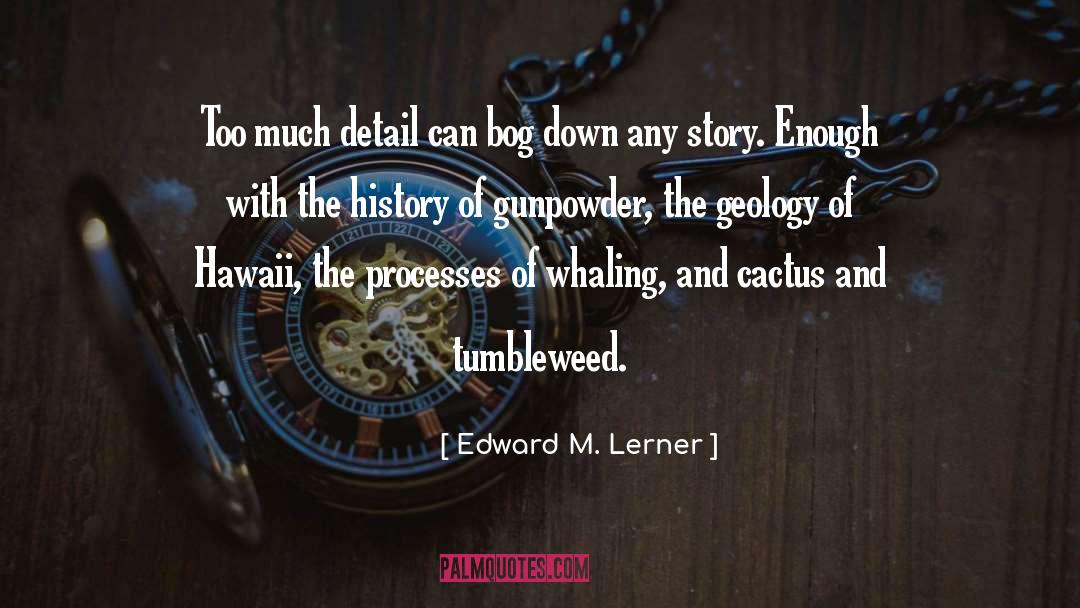 Gunpowder quotes by Edward M. Lerner