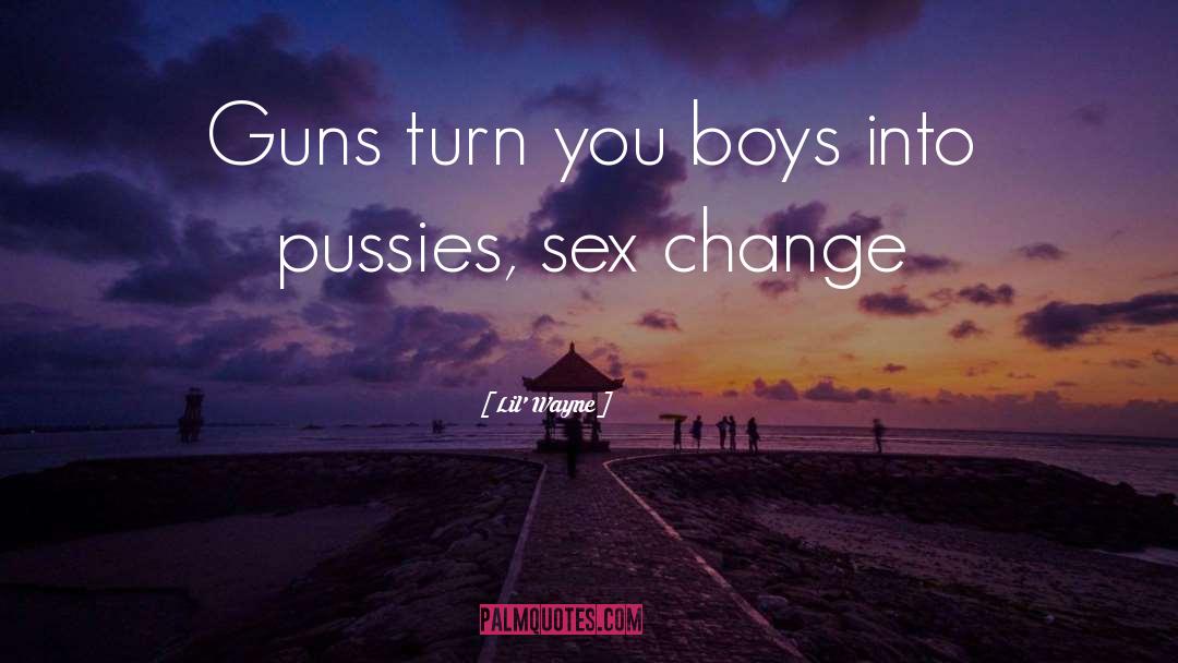 Guns quotes by Lil' Wayne