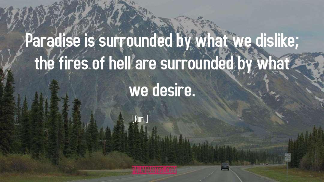 Gunshot Of Hell quotes by Rumi