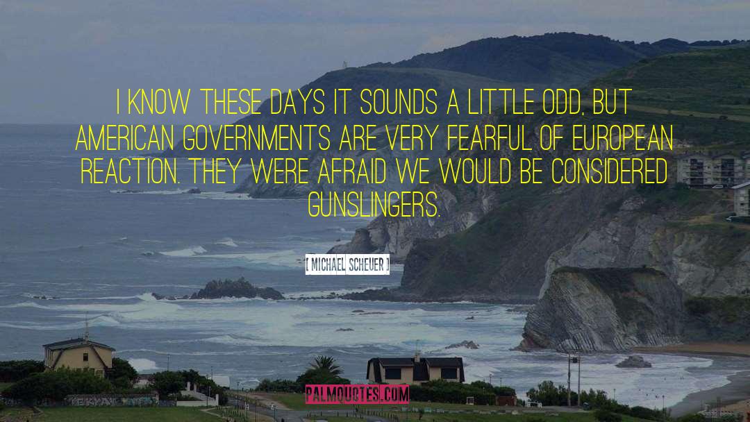 Gunslinger quotes by Michael Scheuer