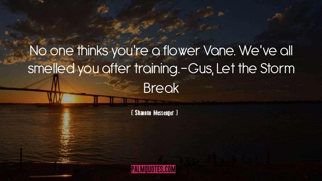 Gus Mccrae quotes by Shannon Messenger