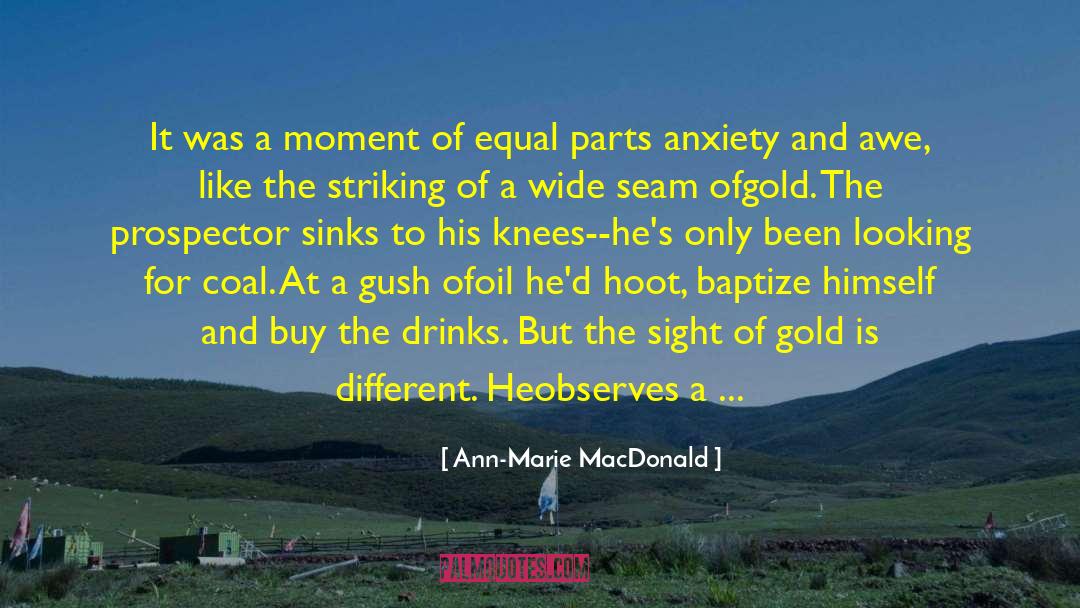 Gush quotes by Ann-Marie MacDonald