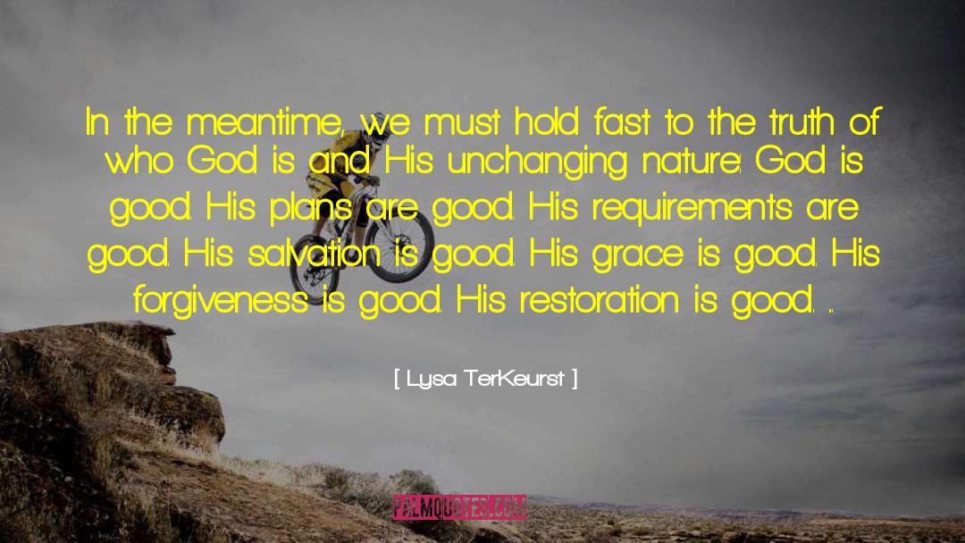 Gustens Restoration quotes by Lysa TerKeurst