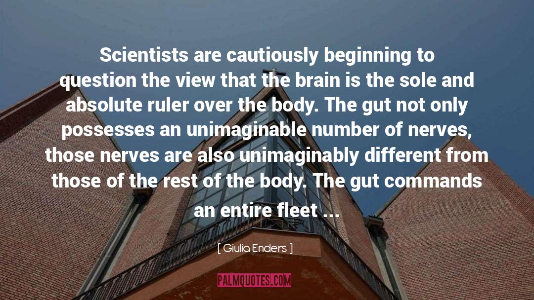 Gut Brain Axis quotes by Giulia Enders