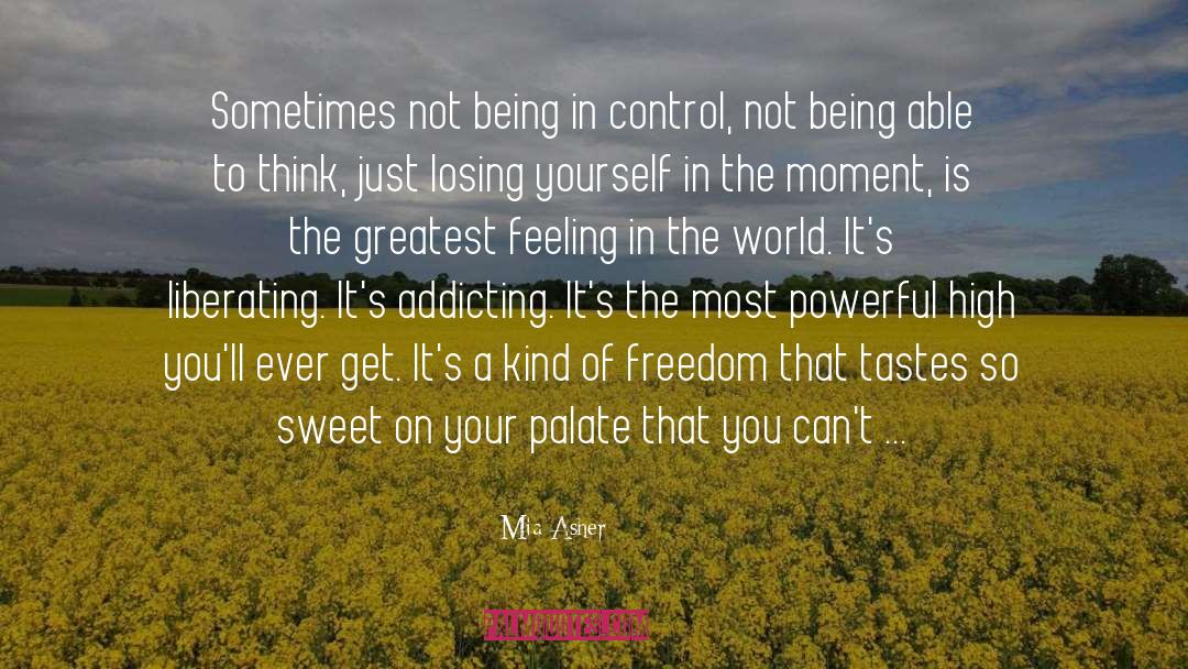 Gut Feeling quotes by Mia Asher