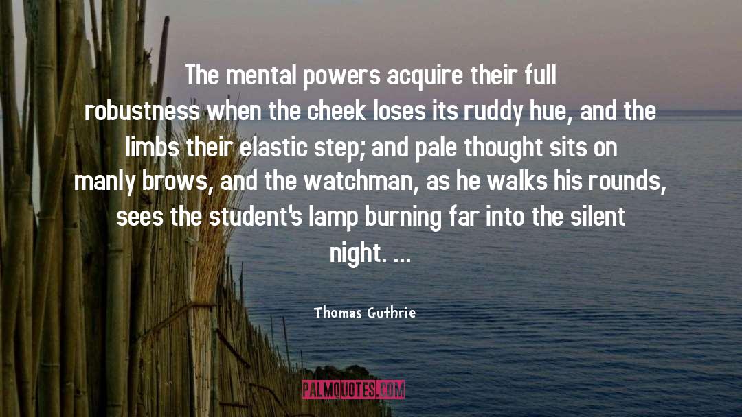 Guthrie quotes by Thomas Guthrie