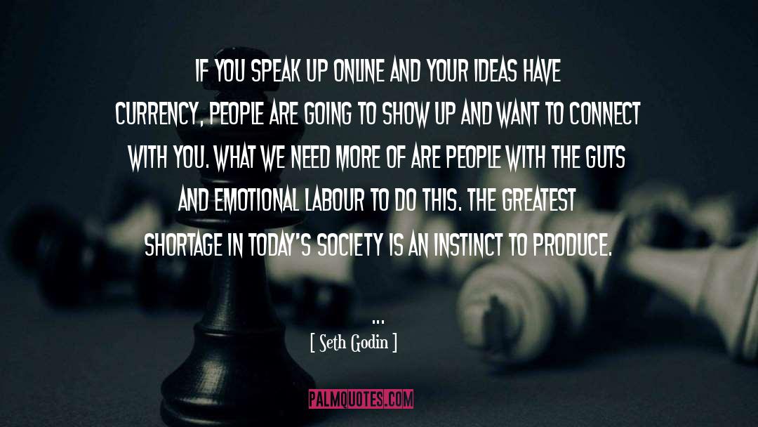 Guts quotes by Seth Godin