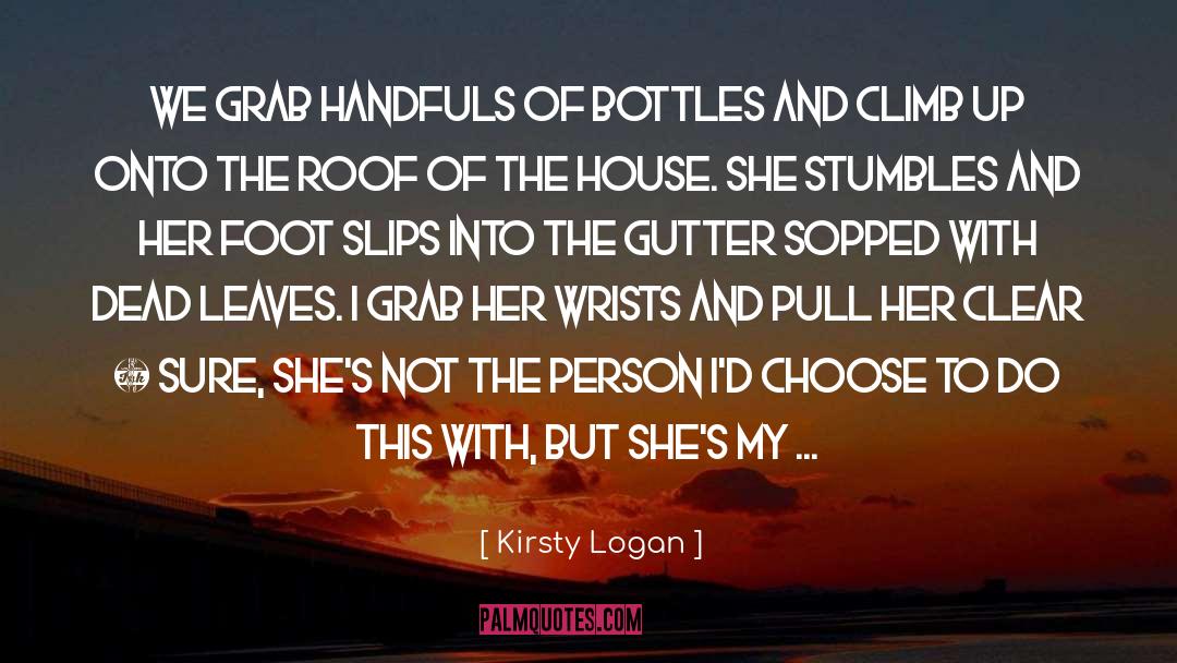 Gutter quotes by Kirsty Logan