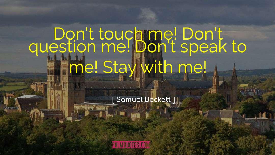 Gutter Speak quotes by Samuel Beckett