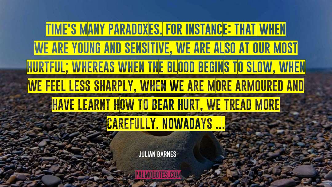 Guys Most Sensitive Body quotes by Julian Barnes