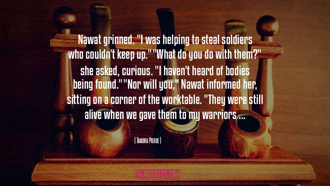 Gwarda Warriors quotes by Tamora Pierce