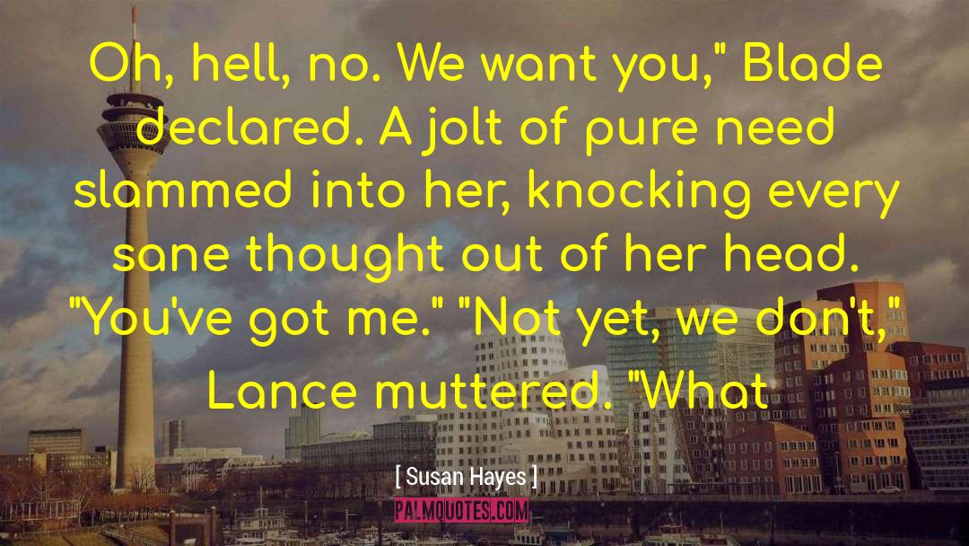 Gwen Hayes quotes by Susan Hayes