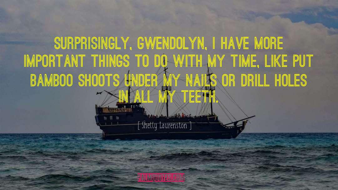 Gwendolyn quotes by Shelly Laurenston