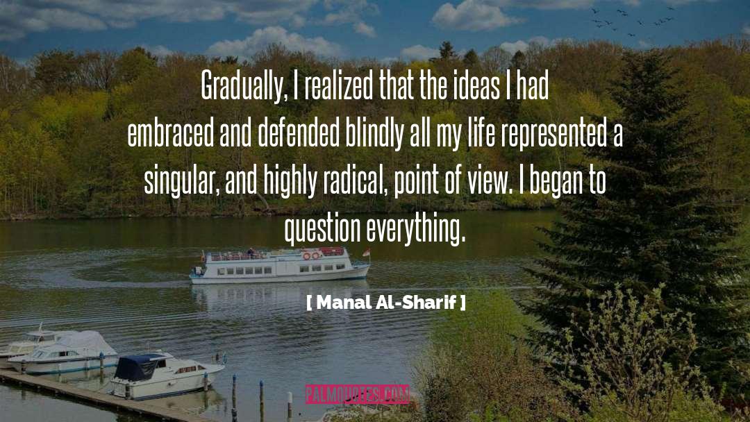 Gyarvi Sharif quotes by Manal Al-Sharif
