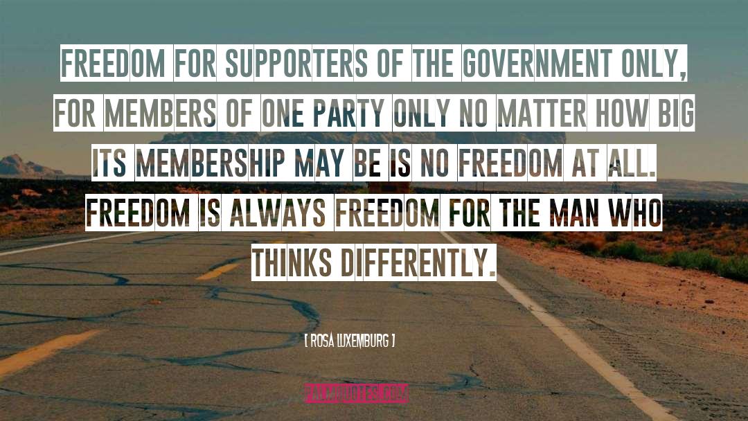 Gym Membership quotes by Rosa Luxemburg