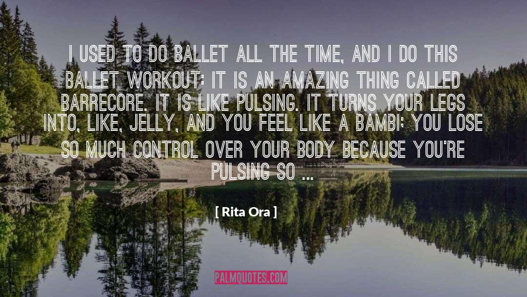 Gym Workout quotes by Rita Ora