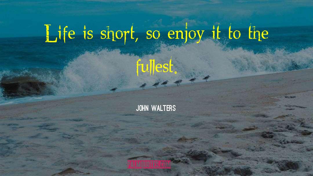 Gyming Short quotes by John Walters